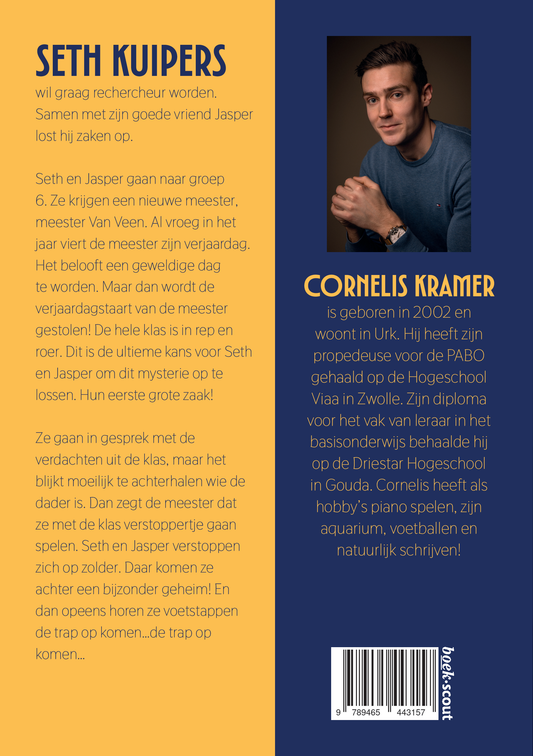 Boek: De klas van Seth Kuipers:  'De gestolen taart!'