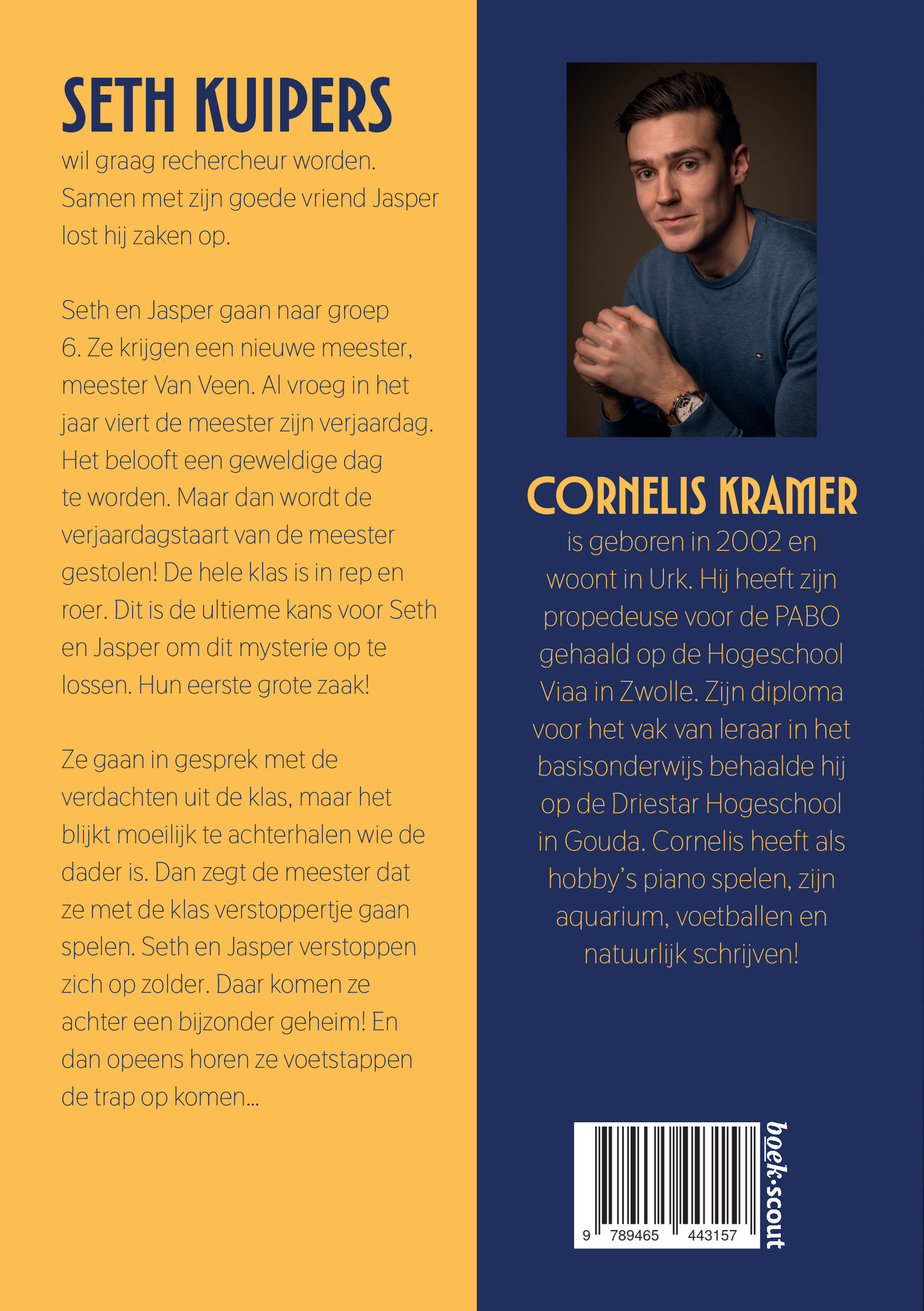 Boek: De klas van Seth Kuipers:  'De gestolen taart!'