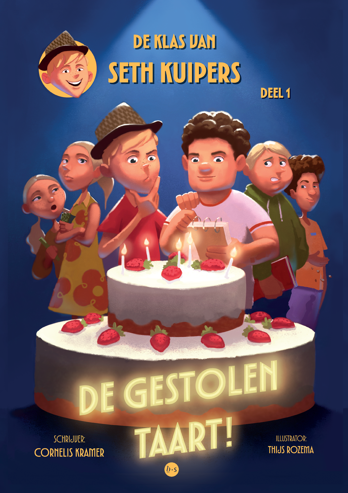 Boek: De klas van Seth Kuipers:  'De gestolen taart!'